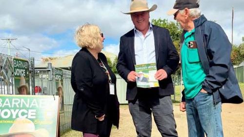 Newly re-elected MP Barnaby Joyce has revealed he has prostate cancer. 
