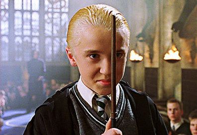 Tom Felton serves as Harry Potter's Draco Malfoy