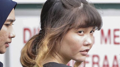 Doan Thi Huong from Vietnam was also charged with murder. (AAP)