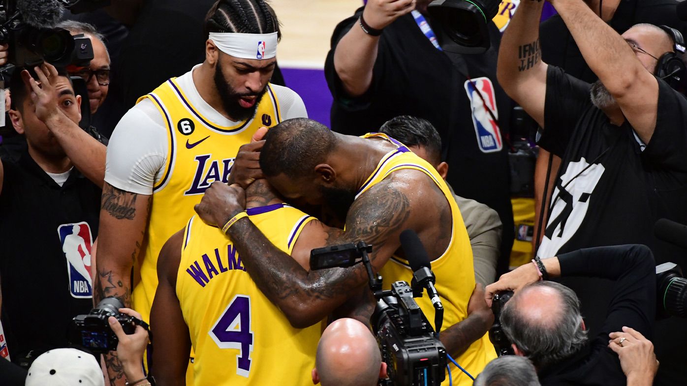 Rising NBA star's incredible feat lifts Lakers to series-defining play-off victory over Warriors