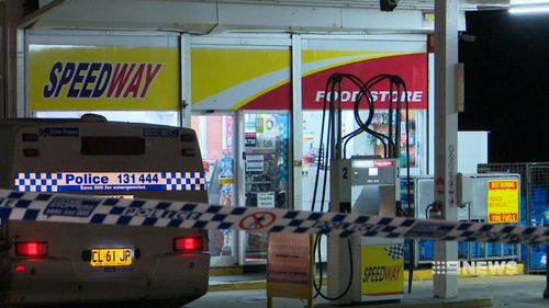 The Speedway service station in Kings Langley. (9NEWS)