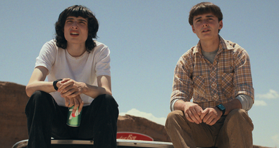 Stranger Things' Will Byers and Mike Wheeler played by Noah Schnapp and Finn Wolfhard.