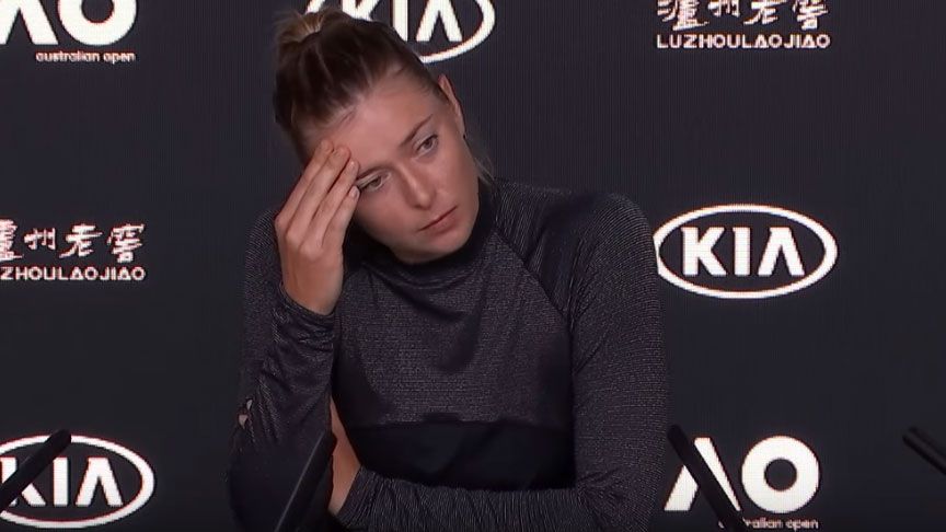 Maria Sharapova refuses to answer question about drug she was banned for using