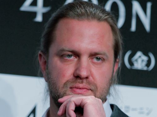 FILE - Director Carl Rinsch poses for photographers during a news conference to promote his 3-D film "47 RONIN" in Tokyo, Japan, Nov. 18, 2013. (AP Photo/Shuji Kajiyama, File)