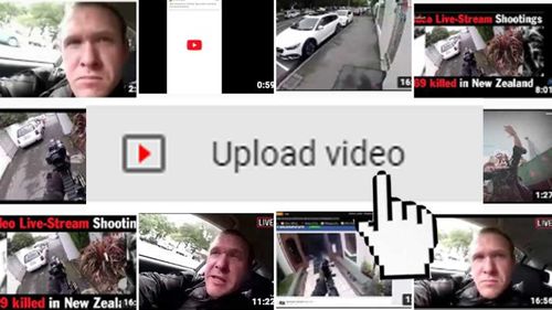 The Christchurch massacre video was uploaded to YouTube countless times.