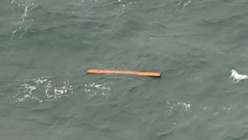 Debris found by searchers in the hunt for a missing AirAsia flight. (AFP)