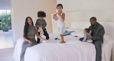 Kim Kardashian, Kanye West, North West, Saint West, Chicago West in Vogue