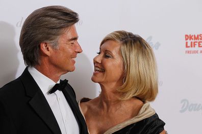 Olivia Newton-John and John Easterling in 2010.