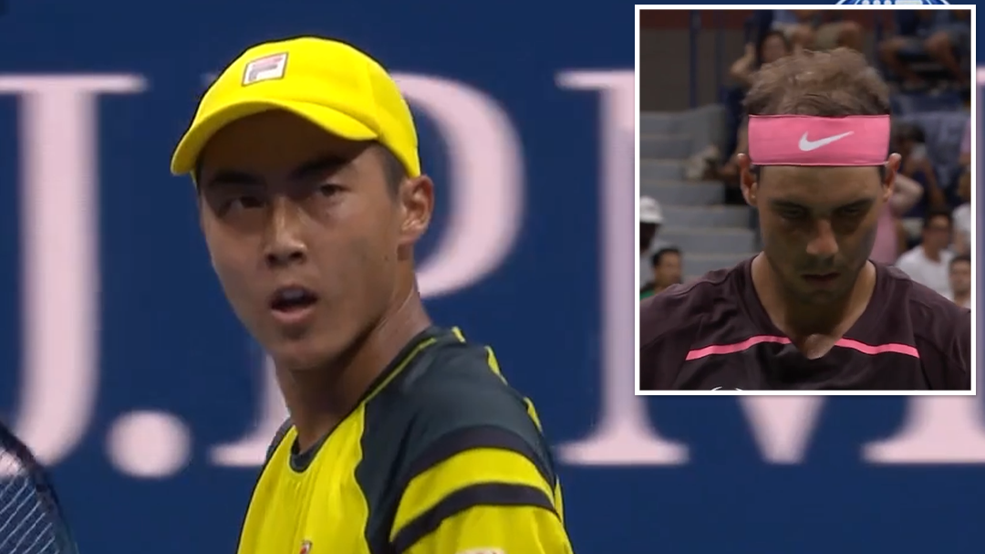 Rafael Nadal's classy act for little-known Aussie young gun Rinky Hijikata after high quality clash