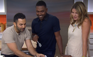 NBC Today Show with Jenna Bush Hager cooking segment