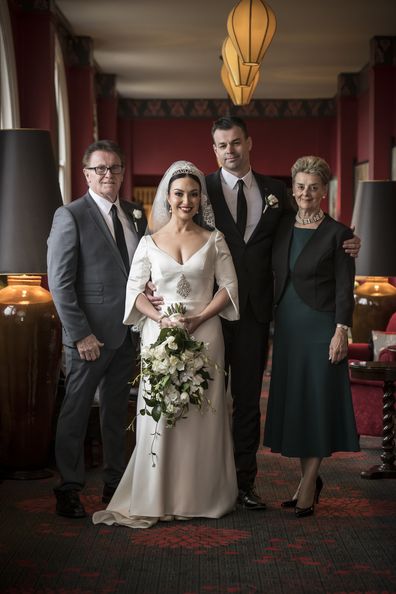 My Wedding Day: Princess Mary royal wedding inspired Sydney bride Natalie Oliveri