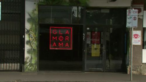 The alleged attack unfolded outside Brunswick nightclub, Glamorama. (9NEWS)