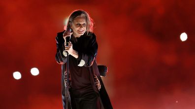 Ozzy Osbourne of Black Sabbath performs during the Birmingham 2022 Commonwealth Games Closing Ceremony at Alexander Stadium on August 08, 2022 on the Birmingham, England. (Photo by Alex Pantling/Getty Images)