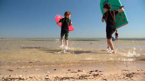 People camping across the state are trying stay cool.