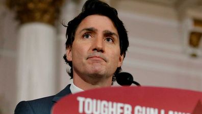 Justin Trudeau has announced new restrictions on pistols in Canada.