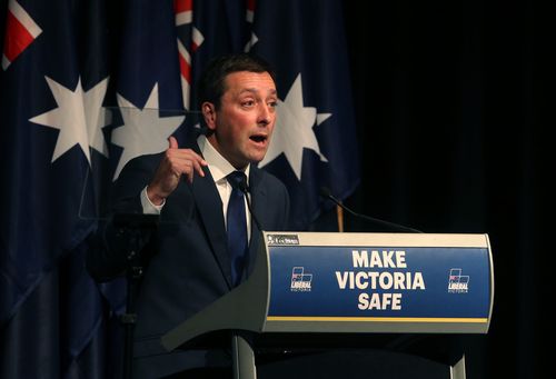 Matthew Guy says Labor is copying the idea from the Liberal's in 2015. Picture: AAP