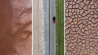 Heatwaves and prolonged dry weather are damaging landscapes, gardens and wildlife across the United Kingdom, the National Trust has warned.Click through to see how UK is being transformed amid the unprecedented heatwave.