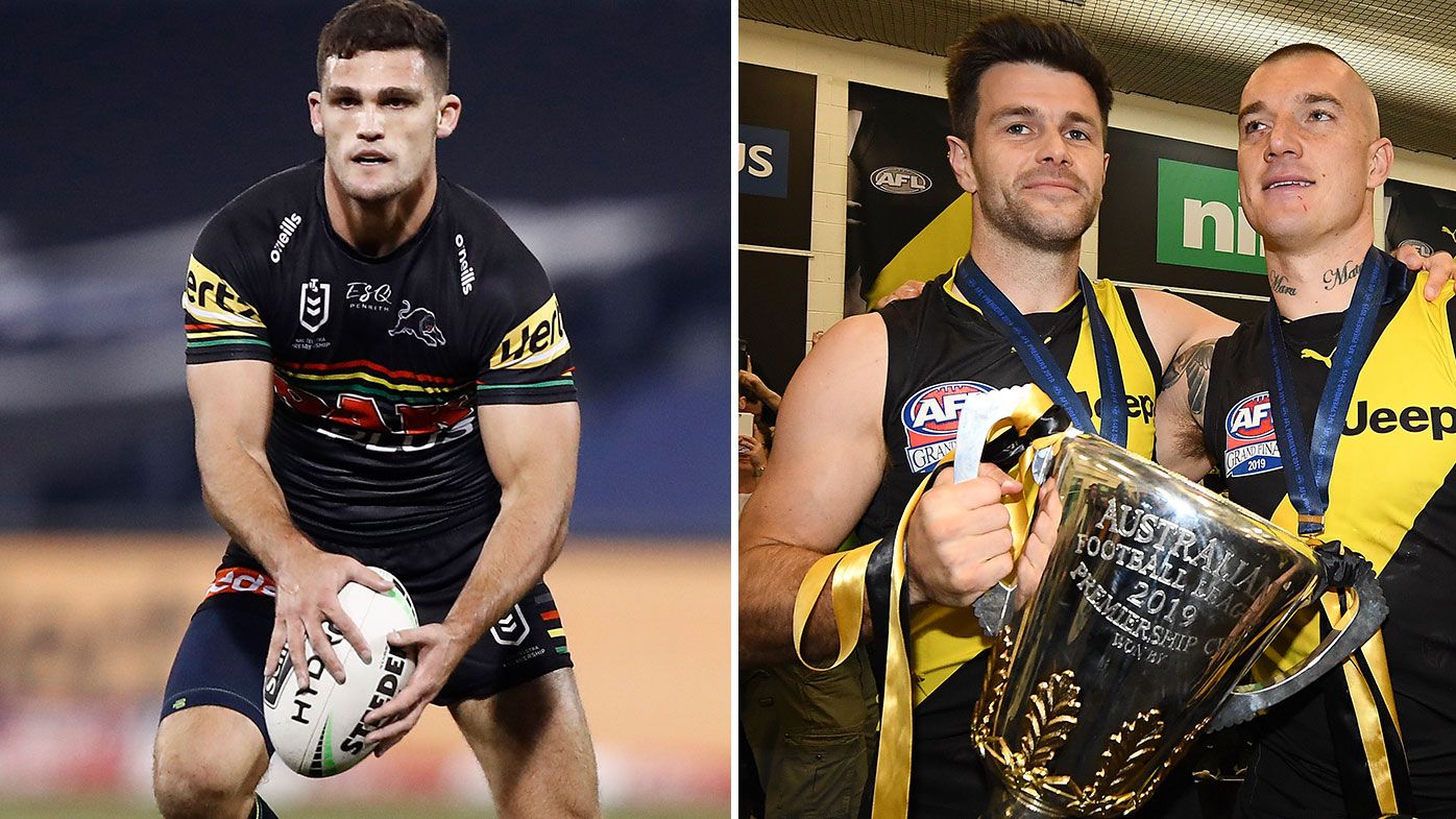 How Richmond's Trent Cotchin helped improve key part of Nathan Cleary's game