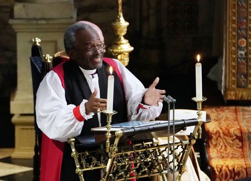 While all eyes were on Harry and Meghan, the Reverend Michael Curry certainly stole the show. (AAP)