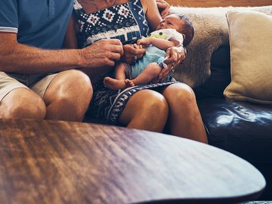 Grandparents with grandson