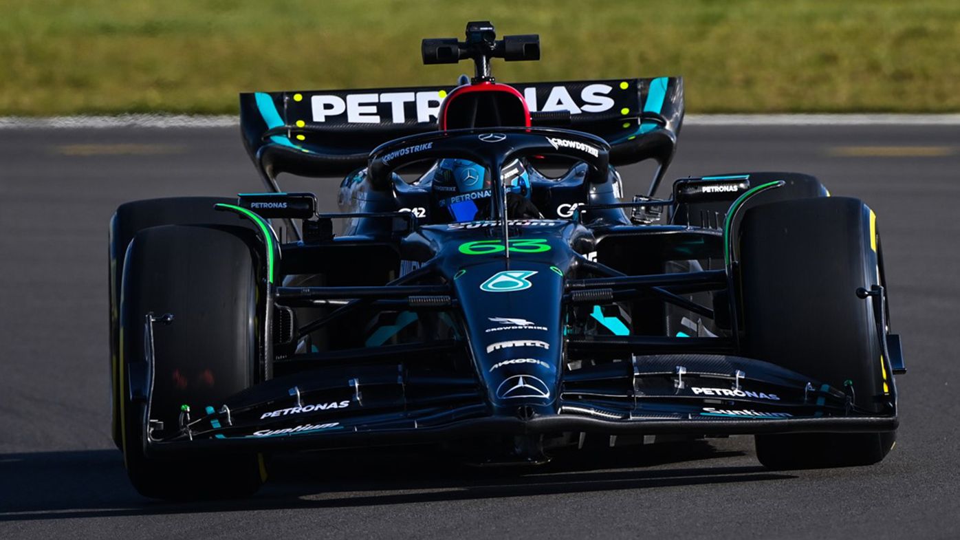 Mercedes ditches silver paint scheme for 2023, unveils all-black Formula 1 car for Lewis Hamilton and George Russell