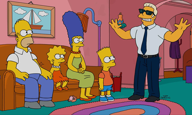 Duffman in The Simpsons