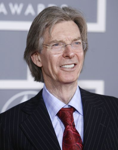 FILE - Phil Lesh of the Grateful Dead arrives for the 49th Annual Grammy Awards on Sunday, Feb. 11, 2007, in Los Angeles. Lesh, a founding member of the Grateful Dead, died Friday, Oct. 25, 2024, at age 84.  (AP Photo/Matt Sayles, File)