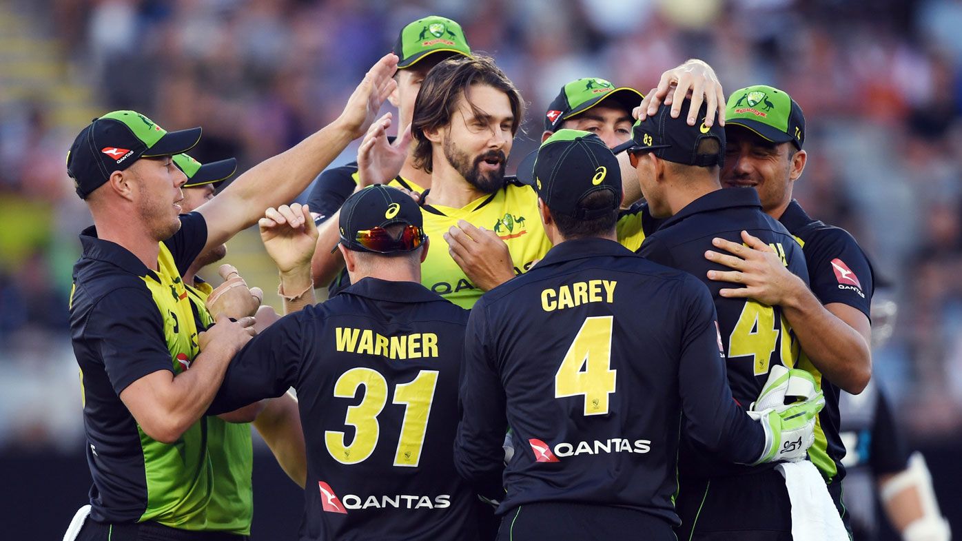 Australia defeats New Zealand in rain-disrupted T20 tri-series final