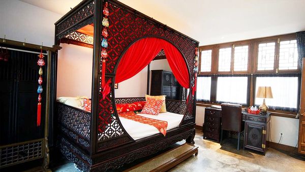 President suite at Shichahai Sandalwood Boutique Hotel (supplied)