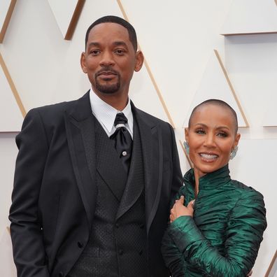 Will Smith and Jada Pinkett Smith attend the 94th Annual Academy Awards at Hollywood and Highland on March 27, 2022 in Hollywood, California.