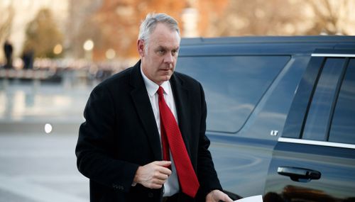 Interior Secretary Ryan Zinke is the subject of a DOJ investigation.