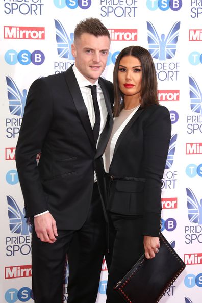 Rebekah Vardy with husband Jamie