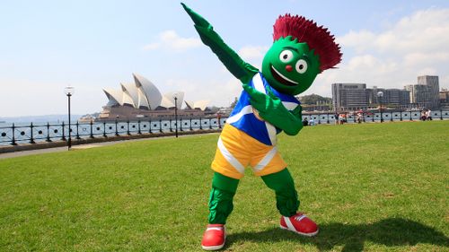 Borobi will be significantly cuddlier than 2014 Glasgow's Clyde the Thistle mascot. (AAP)