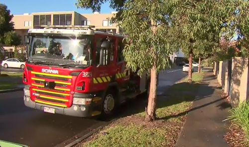 A Maidstone family was taken to hospital overnight after suspected carbon monoxide poisoning. Picture: 9NEWS 