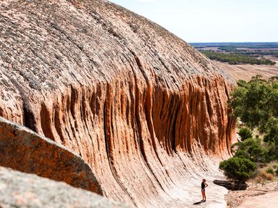 Check out the wave rock