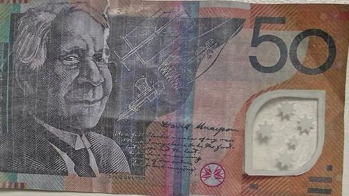 Fake $50 notes have been found in circulation at this year's Royal Adelaide Show, putting stallholders on alert.
