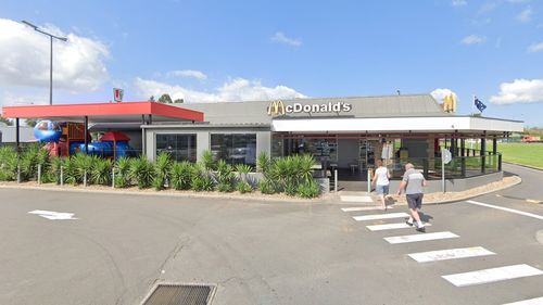 A woman has recounted how a devoted relationship to her partner grew more and more dangerous until he tried to run her down with his car as she stood in a Sydney McDonald's.