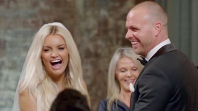 Samantha and Cameron's incredible vows impress on their wedding day