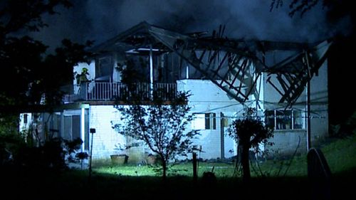 Sydney north shore house destroyed by fire