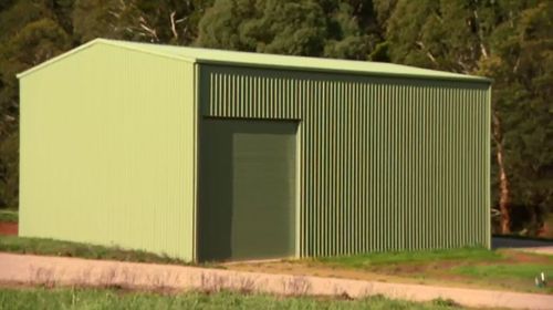 Millions of litres of groundwater are sent out from this shed every year.