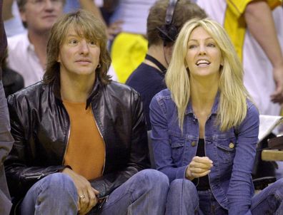 Heather Locklear and Richie Sambora