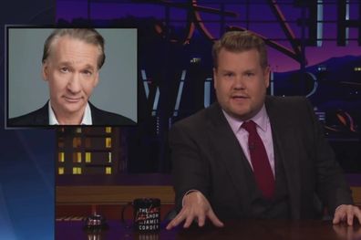 James Corden hit out against Bill Maher on his late night talkshow, The Late Late Show With James Corden.