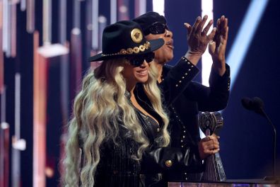 Beyonce accepts Innovator Award at iHeartRadio Music Awards