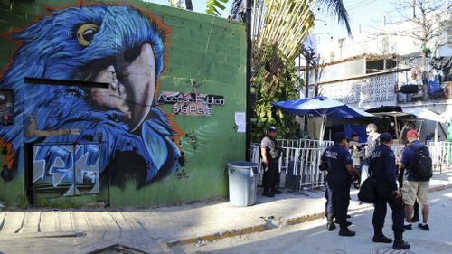 The shooting took place at the Blue Parrot club in Playa Del Carmen. (9NEWS)