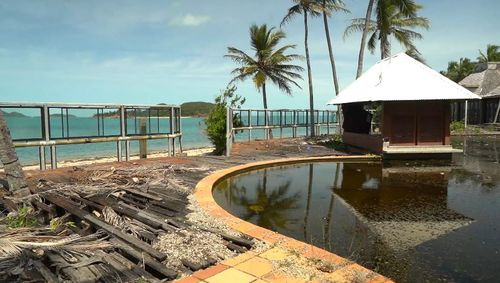 The abandoned site of Lindeman Islands Club Med resort