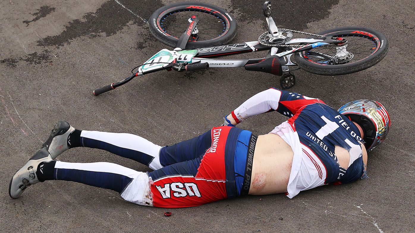 Tokyo Olympics 2021: USA BMX star Connor Fields 'awake' after horror Games crash
