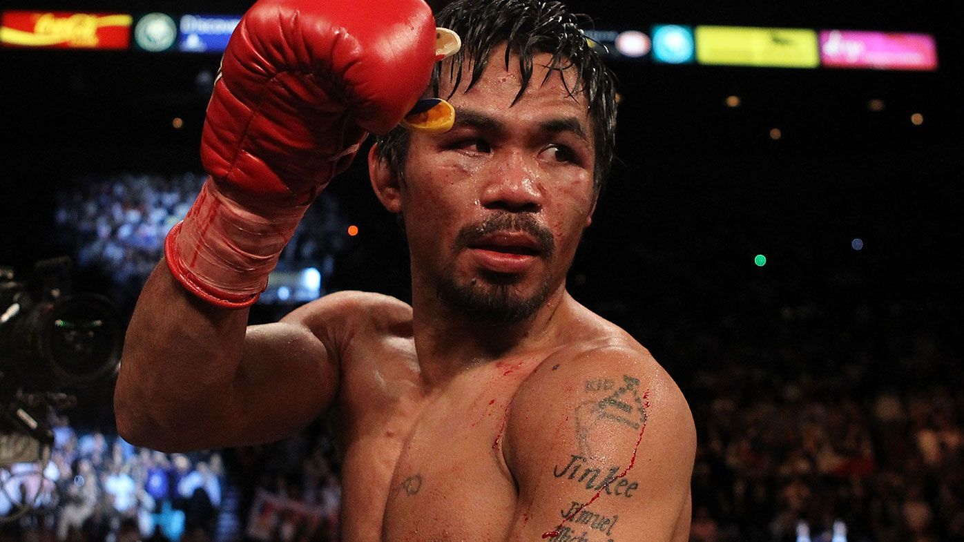 Retired boxer Manny Pacquiao takes first step toward Philippines presidency