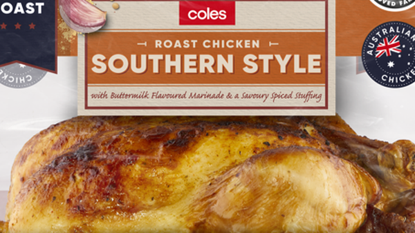 Coles roast chicken