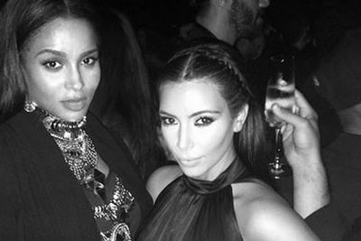 Kim and singer Ciara.