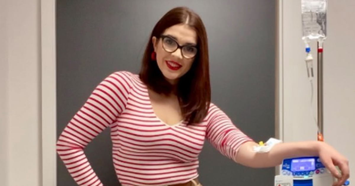 'Bells rang' after model noticed strange symptoms